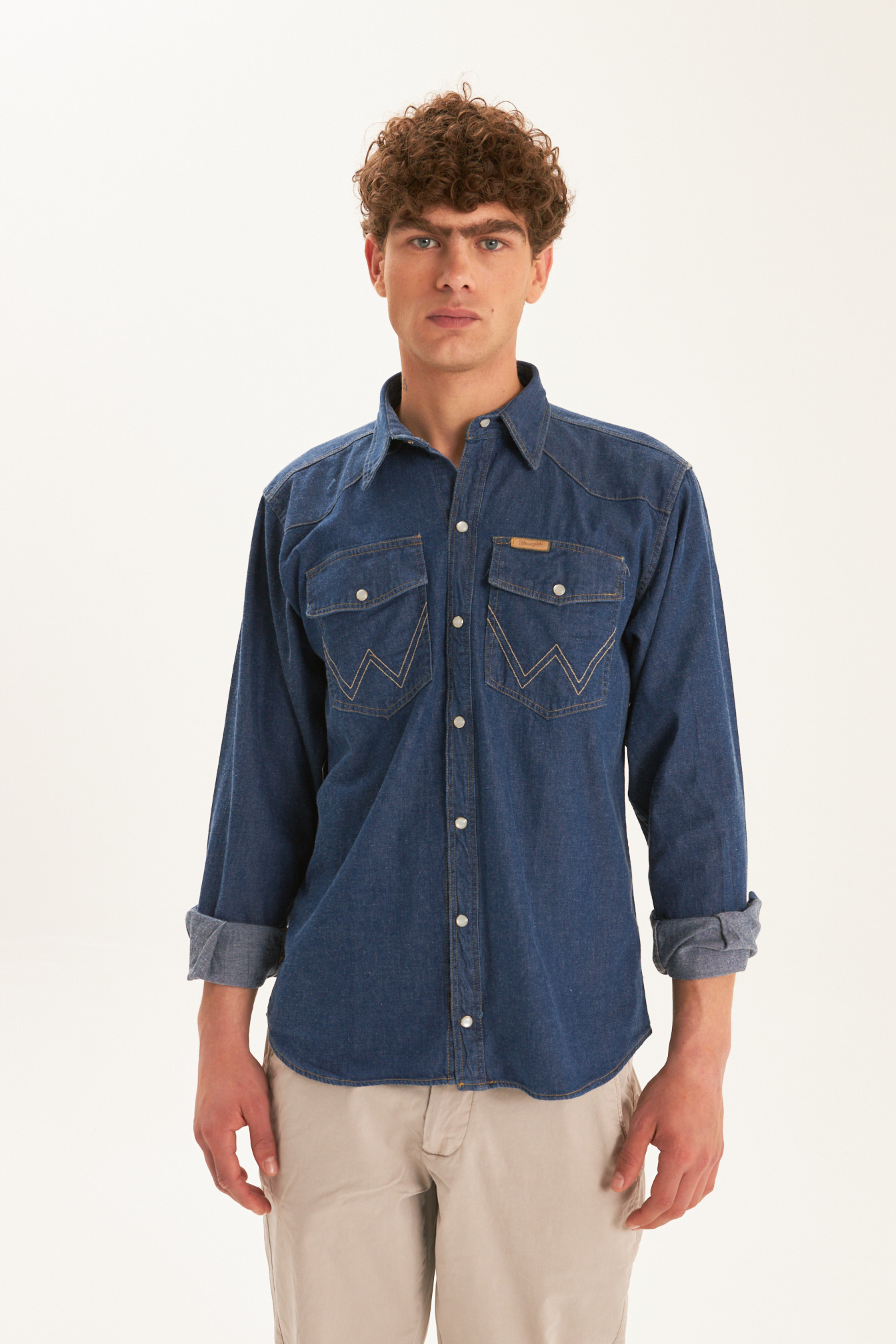 Camisa Western  LS Broche